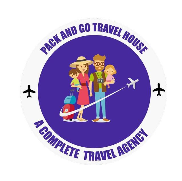 Pack and Go Travel House Logo
